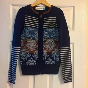 Anthropologie full zip sweater.
